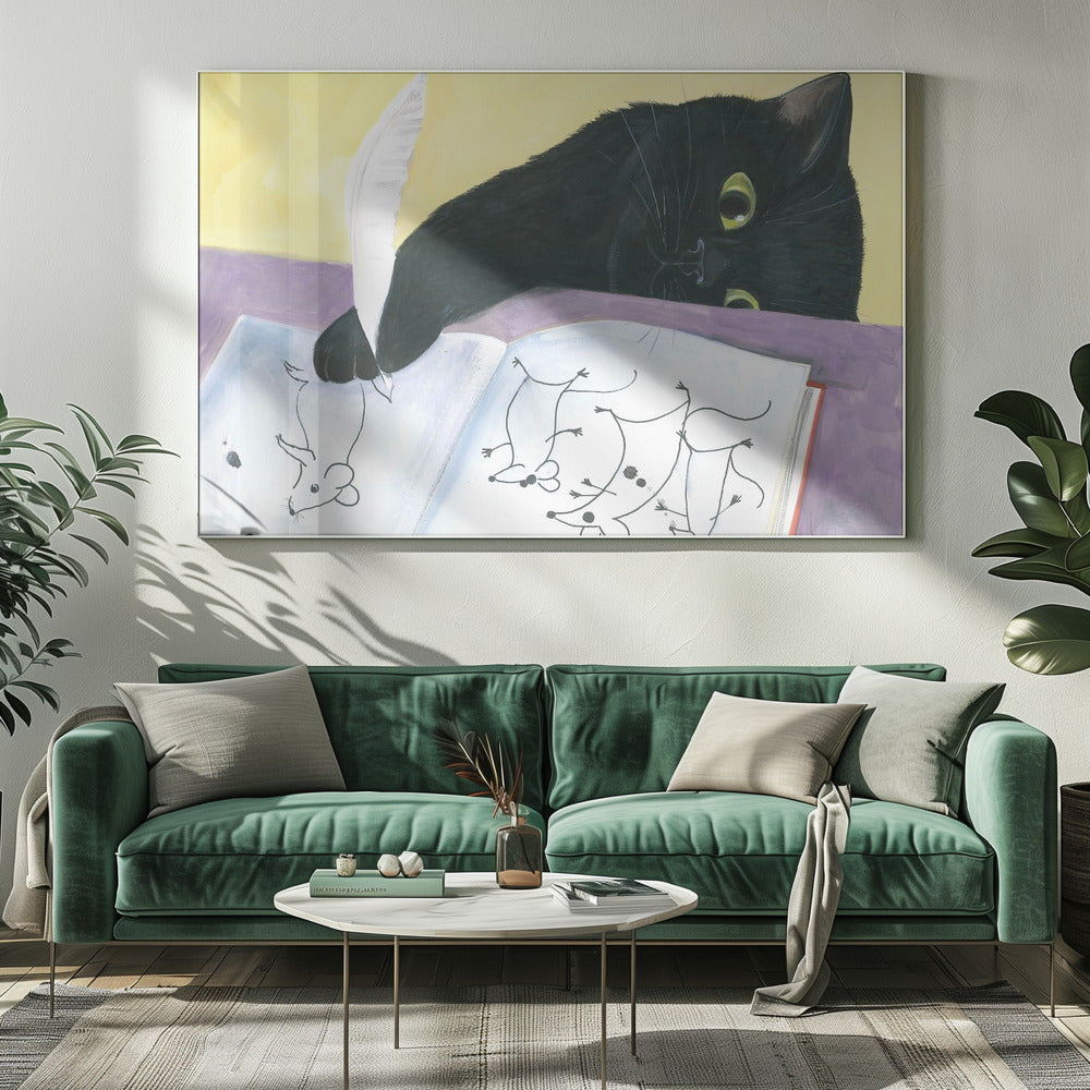 Wall art Feline Imagination