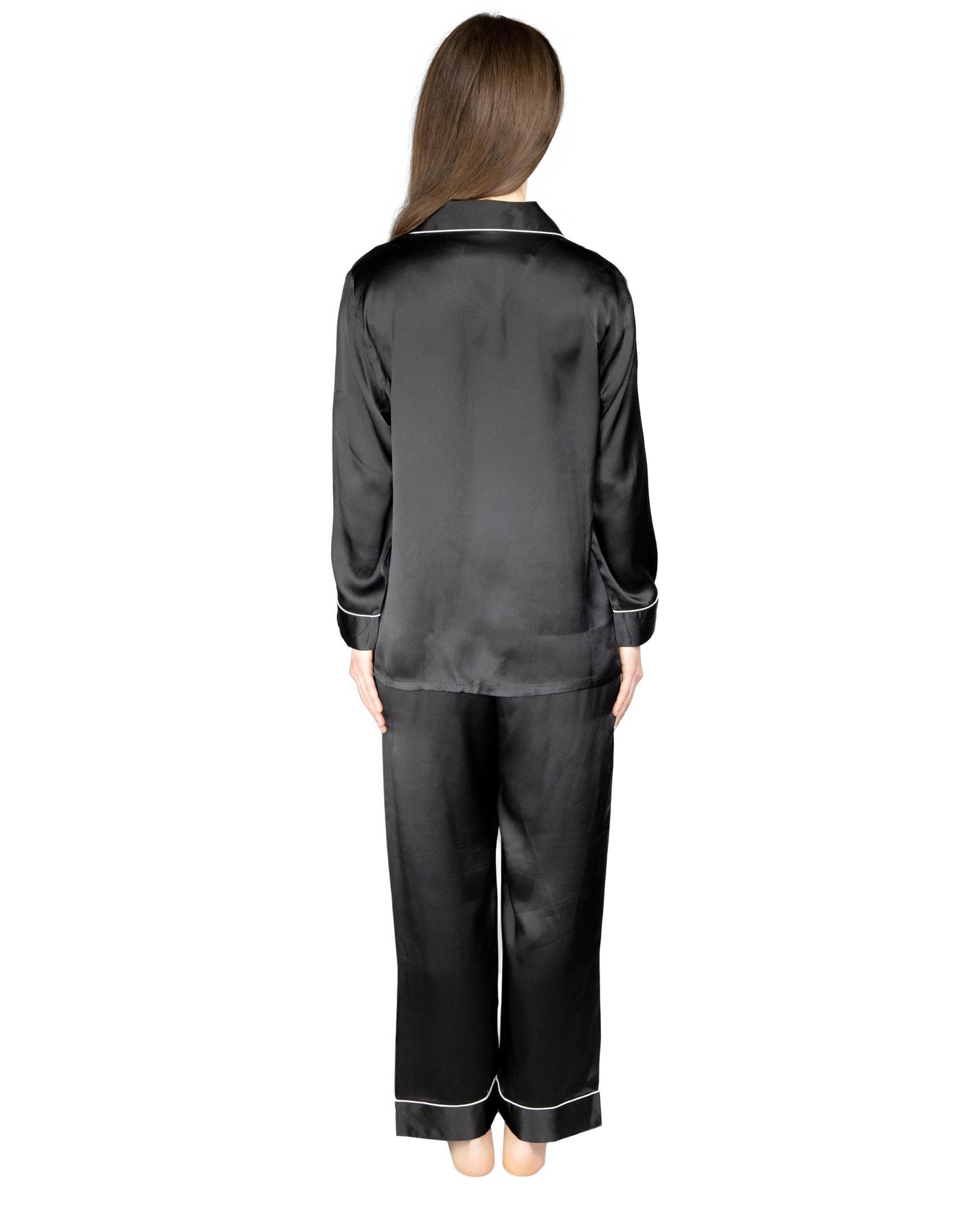 100% Silk Pajama Set, Maia