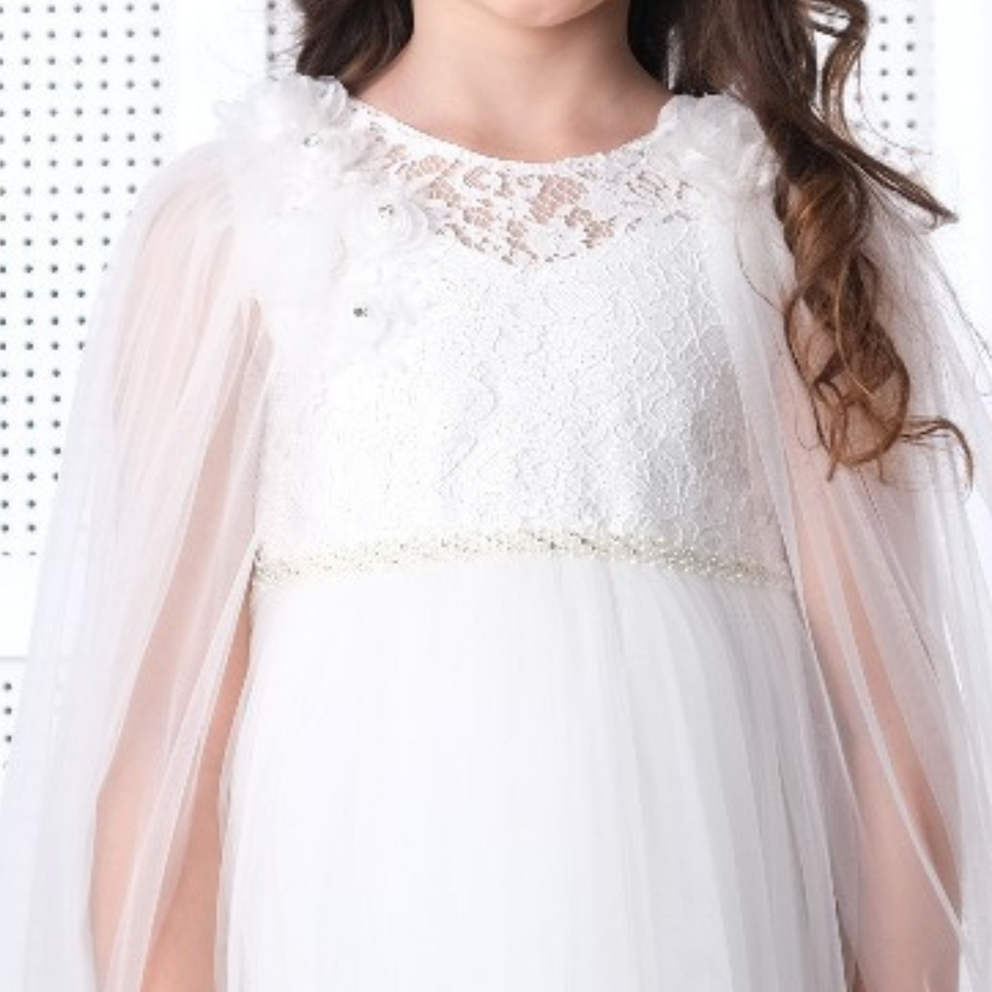 Celestial Lace Girls Formal Dress