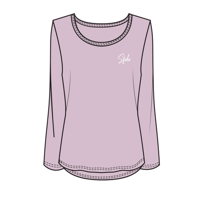 Alexis Ladies L/S Top - Fragrant Lilac