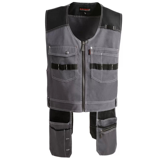 Surveyor's Vest with Multi-Pockets, for Contruction and Maintenance Workers [B208]-0