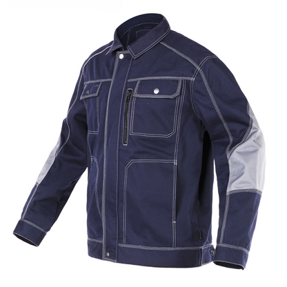 Work Jacket – Durable Cargo Style with Utility Pockets & Zip Chest Pocket– Bauskydd [B212]-5