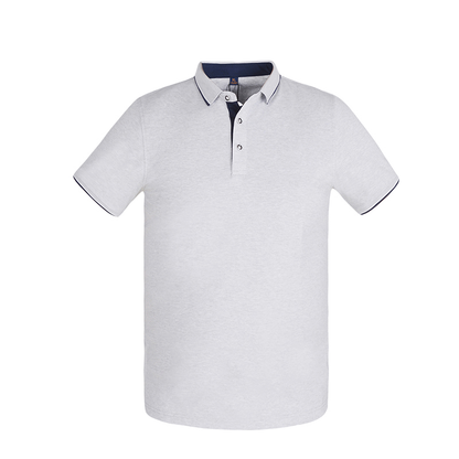 Quick-Dry Polo Work T-Shirt – Moisture-Wicking with Stretch Cuffs & Turn-Down Collar-0