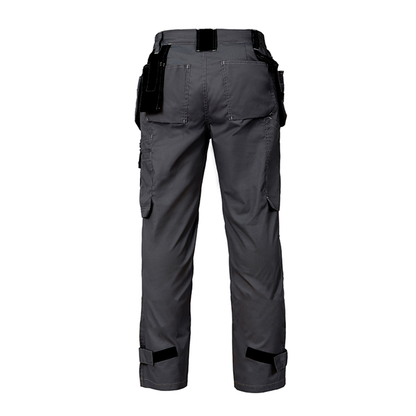Multi-Pocket Stretchy Work Pants with Detachable Tool Pouches – Anti-Static Fabric [B264]-1