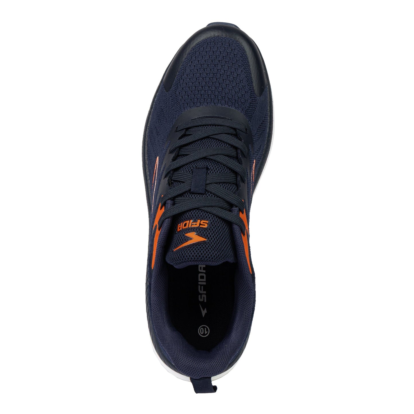 Cache Mens Runners - Navy/Orange-2
