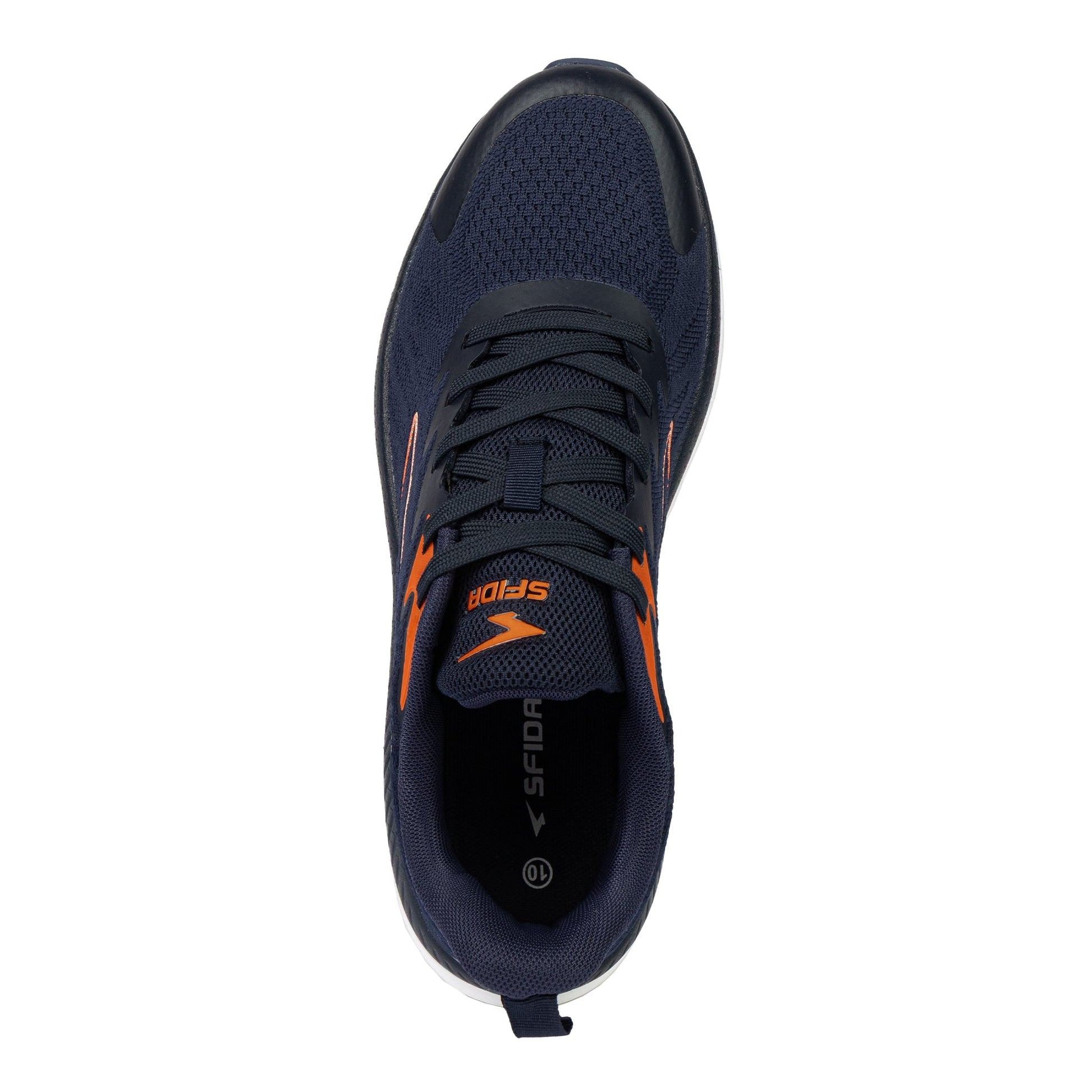 Cache Mens Runners - Navy/Orange-2