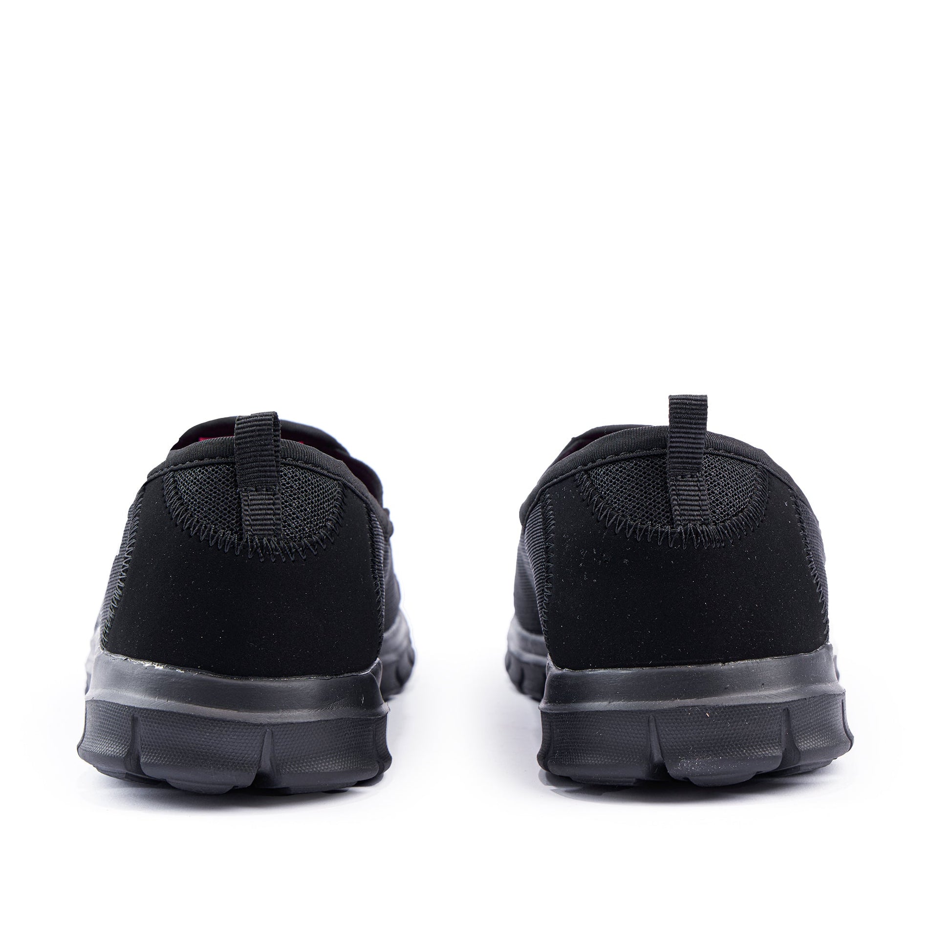 Cloud Ladies Slip On Walker Black/Black-2