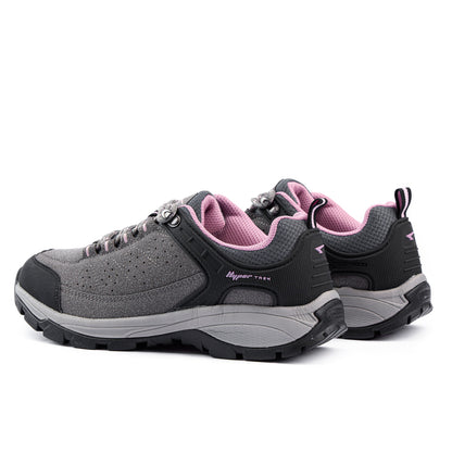 Pioneer Ladies Lace Up Runner Charcoal/Black-2