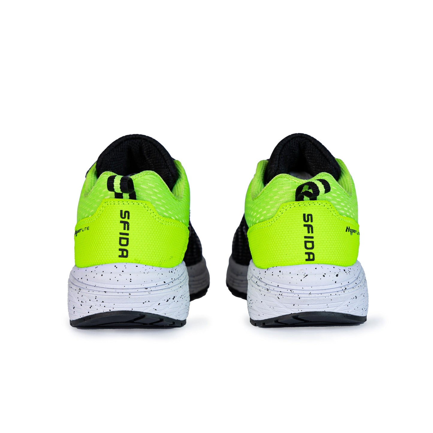 Prota Boys V Strap Runner - Black/Lime-3