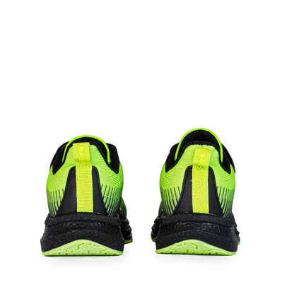 Zephyr Boy's Performance Runners V Strap - Lime/Black