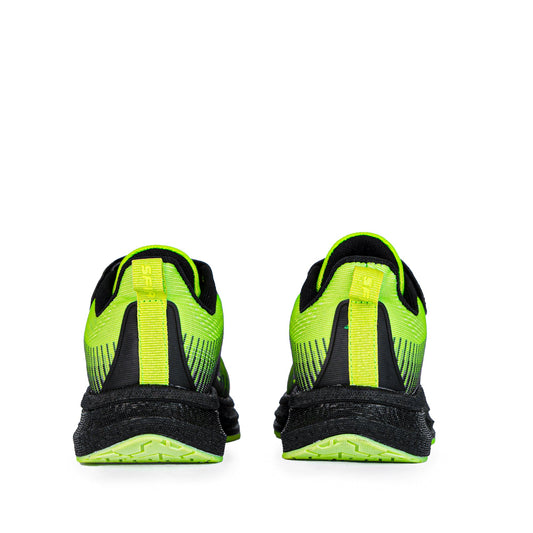 Zephyr Boy's Performance Runners V Strap - Lime/Black