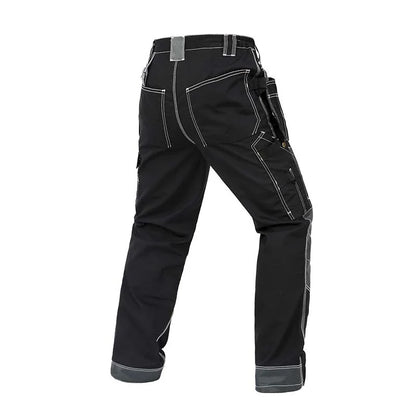 Polyester Cotton Cargo Work Pants with Detachable Tool Pockets & Knee Reinforcement – B128-4