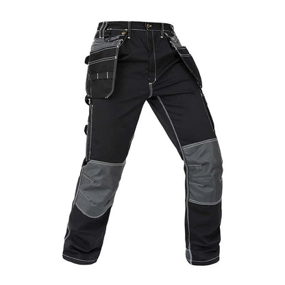 Polyester Cotton Cargo Work Pants with Detachable Tool Pockets & Knee Reinforcement – B128-2