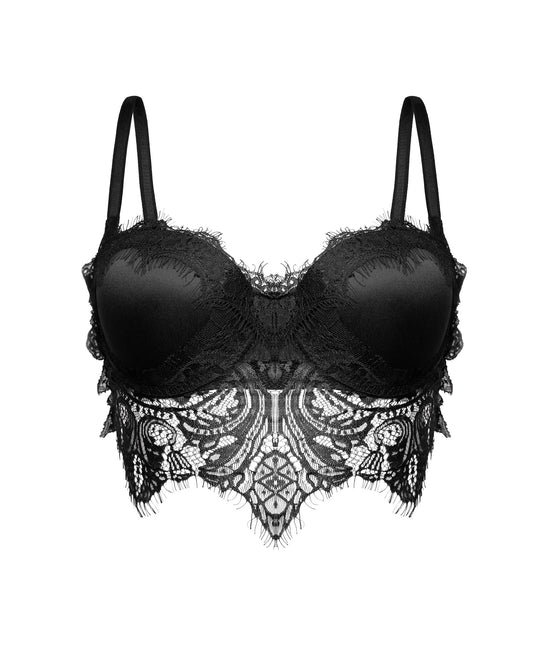 Scallop Lace Push Up Bra, Rigel